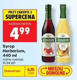 Biedronka Syrop Herbarium oferta