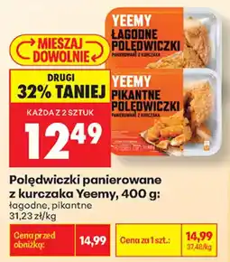 Biedronka Polędwiczki panierowane z kurczaka Yeemy oferta
