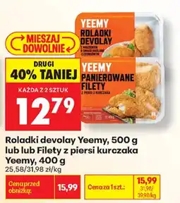 Biedronka Roladki devolay Yeemy oferta