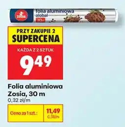 Biedronka Folia aluminiowa Zosia oferta