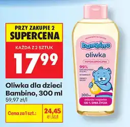 Biedronka Oliwka dla dzieci Bambino oferta