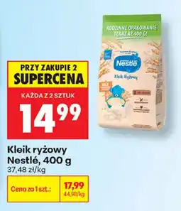 Biedronka Kleik ryżowy Nestlé oferta