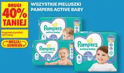Biedronka Pieluszki Pampers Active Baby oferta