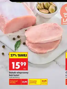 Biedronka Schab wieprzowy bez kości oferta