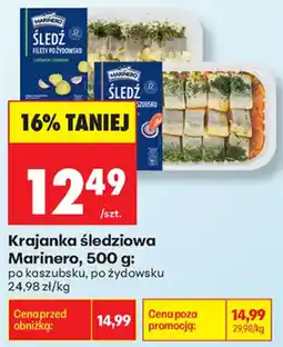 Biedronka Krajanka śledziowa Marinero oferta