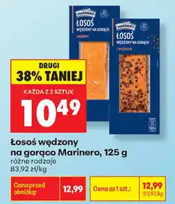 Biedronka Łosoś wędzony na gorąco Marinero oferta