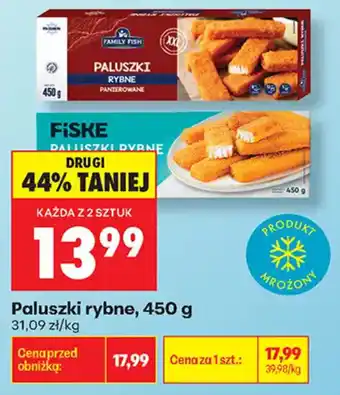 Biedronka Paluszki rybne oferta