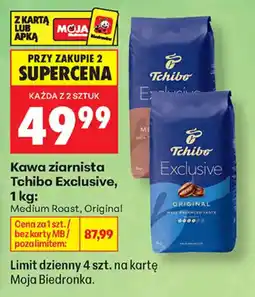 Biedronka Kawa ziarnista Tchibo Exclusive oferta