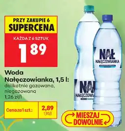 Biedronka Woda Nałęczowianka oferta