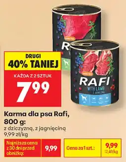 Biedronka Karma dla psa Rafi oferta