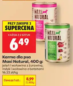 Biedronka Karma dla psa Maxi Natural oferta