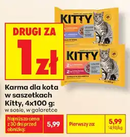 Biedronka Karma dla kota w saszetkach Kitty oferta