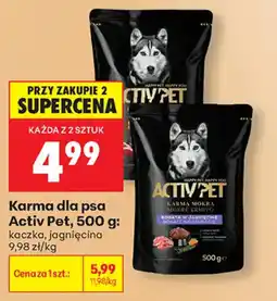 Biedronka Karma dla psa Activ Pet oferta