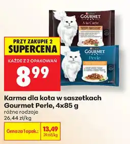 Biedronka Karma dla kota w saszetkach Gourmet Perle oferta