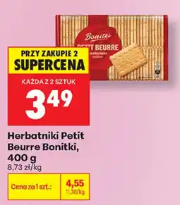 Biedronka Herbatniki Petit Beurre Bonitki oferta
