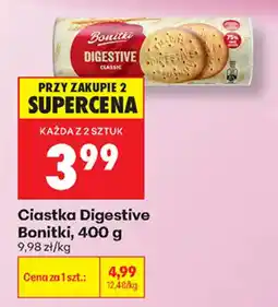 Biedronka Ciastka Digestive Bonitki oferta