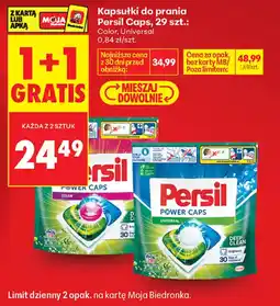 Biedronka Kapsułki do prania Persil Caps oferta