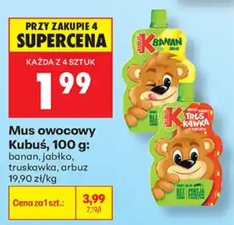 Mus owocowy Kubuś