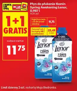 Biedronka Płyn do płukania tkanin Lenor Spring Awakening oferta