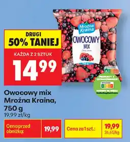 Biedronka Owocowy mix Mroźna Kraina oferta