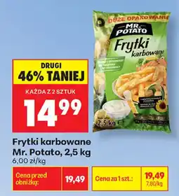 Biedronka Frytki karbowane Mr. Potato oferta