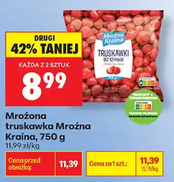Biedronka Mrożona truskawka Mrożona Kraina oferta