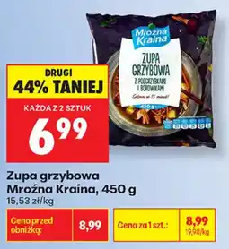 Biedronka Zupa grzybowa Mroźna Kraina oferta