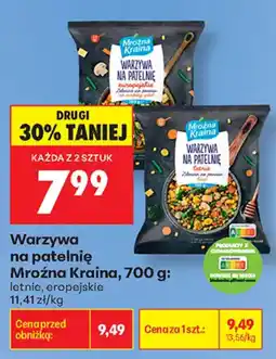 Biedronka Warzywa na patelnię Mroźna Kraina oferta