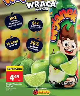Biedronka Napój Wojanek oferta