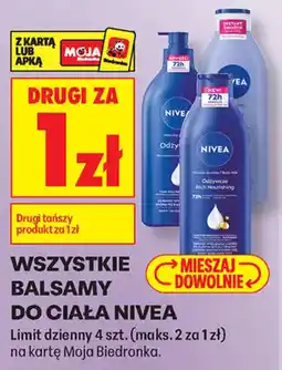 Biedronka Balsam do ciała Nivea oferta