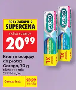Biedronka Krem mocujący do protez Corega oferta