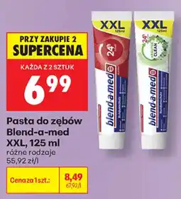 Biedronka Pasta do zębów Blend-a-med XXL oferta