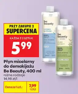 Biedronka Płyn micelarny do demakijażu Be Beauty oferta