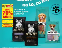 Biedronka Karmy Sucha Activ Pet oferta