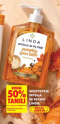 Biedronka Linda Mydło w płynie Pumpkin Spice Latte oferta