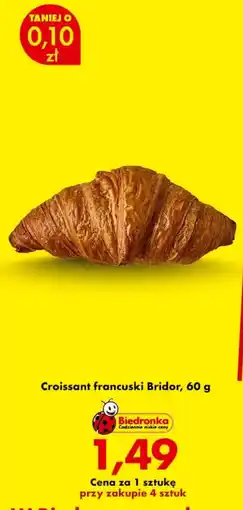 Biedronka Croissant francuski Bridor oferta