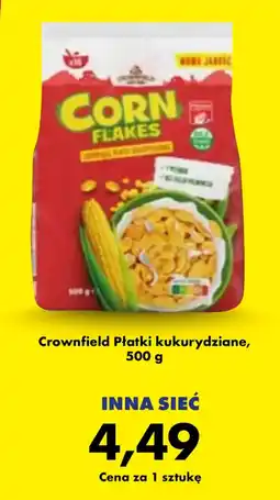 Biedronka Crownfield Płatki kukurydziane oferta