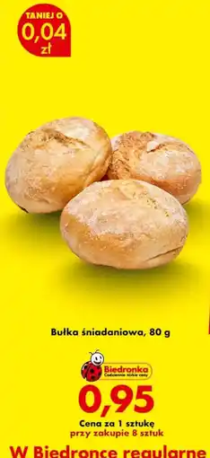 Biedronka Bułka śniadaniowa oferta