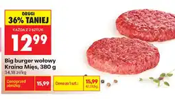 Biedronka Big burger wołowy Kraina Mięs oferta