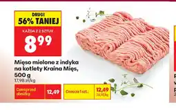 Biedronka Mięso mielone z indyka na kotlety Kraina Mięs oferta