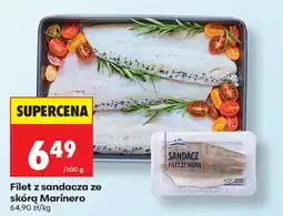 Biedronka Filet z sandacza ze skórą Marinero oferta