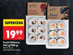 Biedronka Sushi Sakura, Nami, Kuro oferta