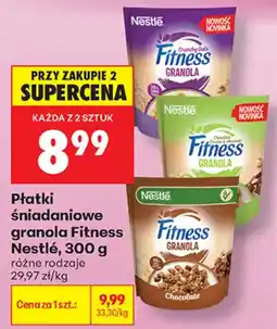 Biedronka Płatki śniadaniowe granola Fitness Nestlé oferta