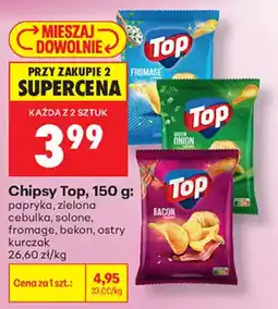 Biedronka Chipsy Top oferta
