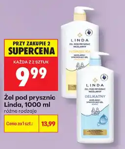 Biedronka Żel pod prysznic Linda oferta