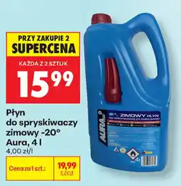 Biedronka Płyn do spryskiwaczy zimowy -20° Aura oferta