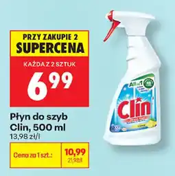 Biedronka Płyn do szyb Clin oferta