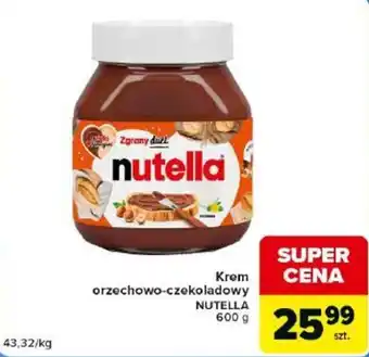 Krem orzechowo-czekoladowy Nutella