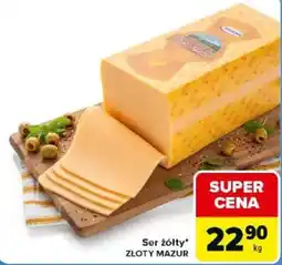 Carrefour Market Ser żółty* ZŁOTY MAZUR oferta