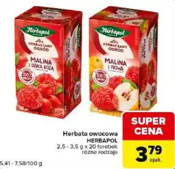 Carrefour Market Herbata owocowa HERBAPOL oferta